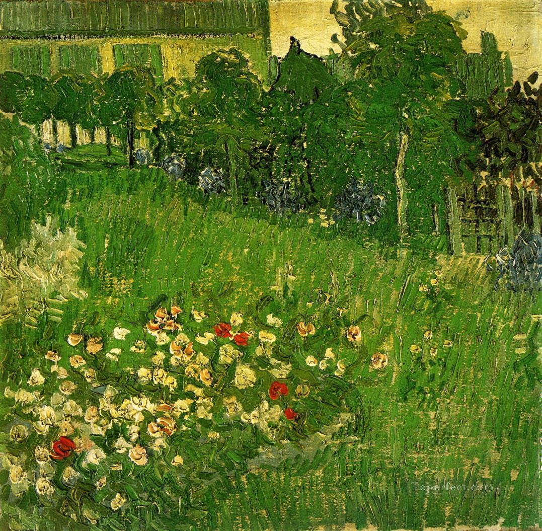 El jardín de Daubigny 2 Vincent van Gogh Pintura al óleo